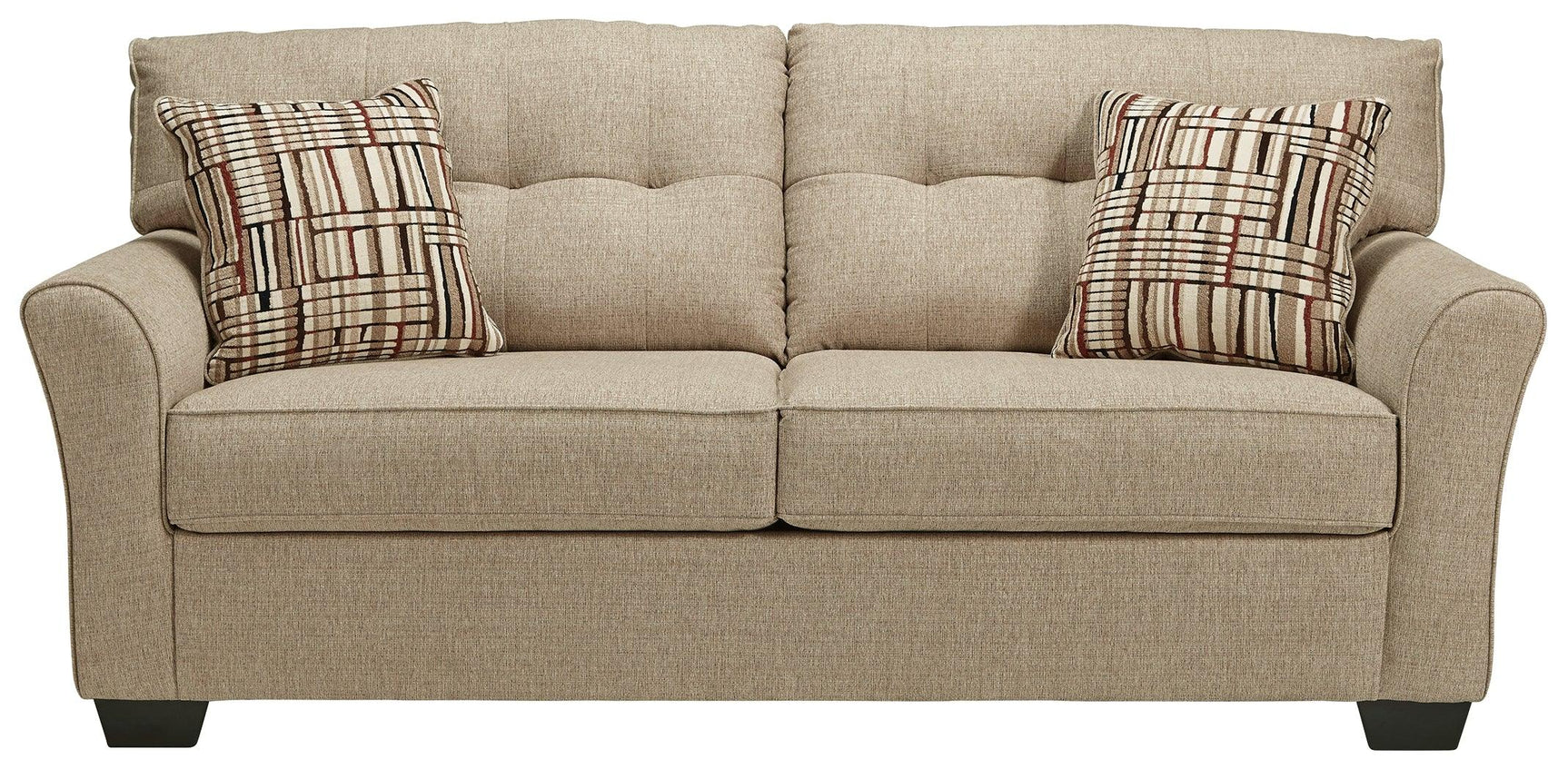 Ardmead Putty Chenille Sofa - Ella Furniture