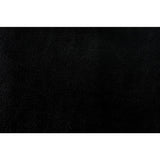 Barrington Black Solid Wood Faux Leather Upholstery 3-Piece Sectional With Right Chaise And Ottoman - Ella Furniture