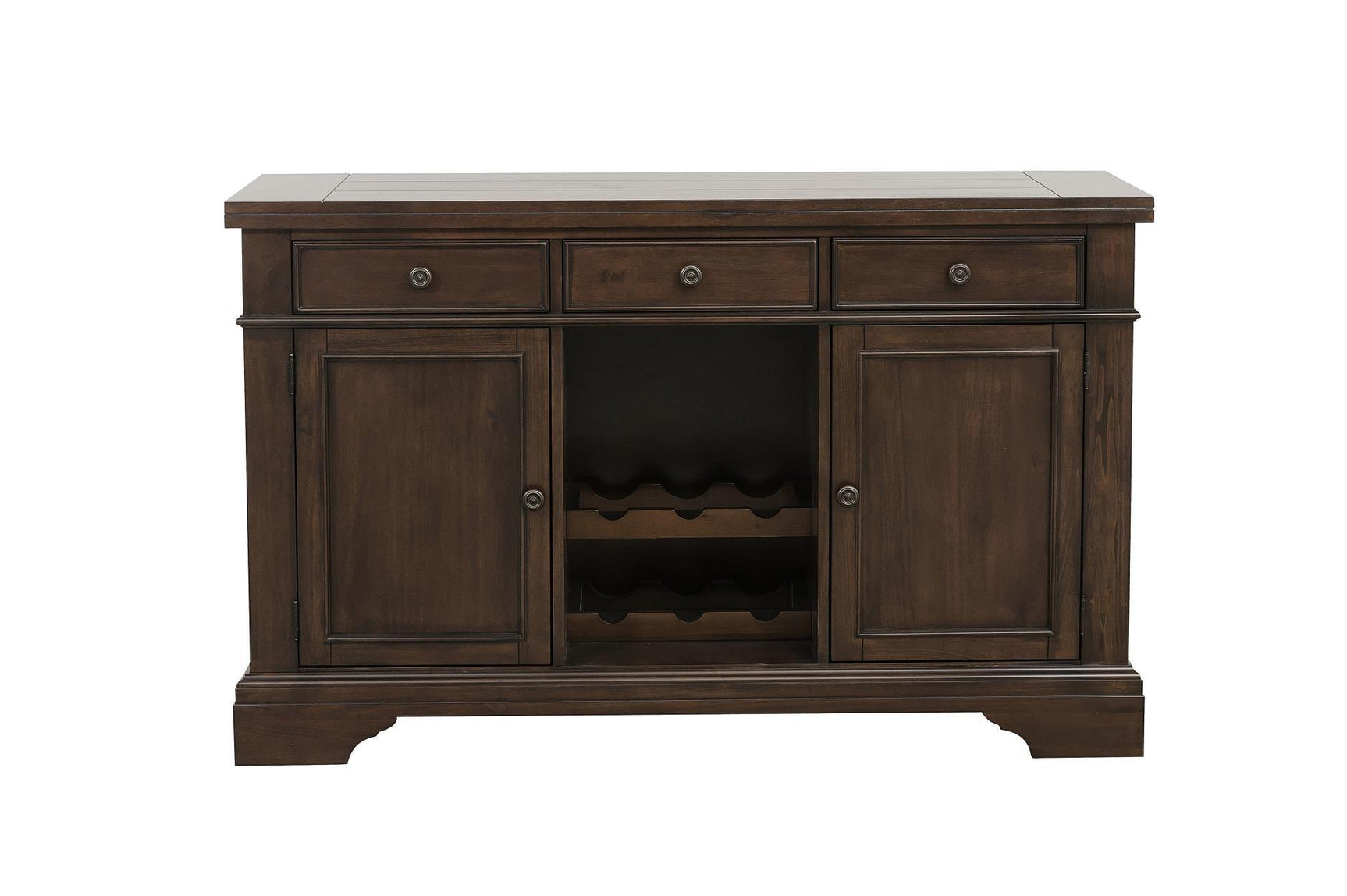 Reid Neutral Modern Solid Wood And Veneers Fabric Upholstered Seat Rectangular Dining Room Set - Ella Furniture
