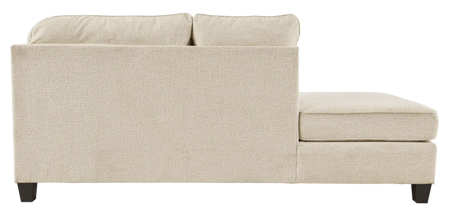 Abinger Natural Chenille 2-Piece Sectional With Chaise - Ella Furniture