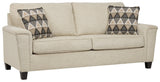 Abinger Natural Chenille Queen Sofa Sleeper - Ella Furniture