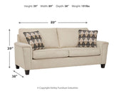 Abinger Natural Chenille Queen Sofa Sleeper - Ella Furniture