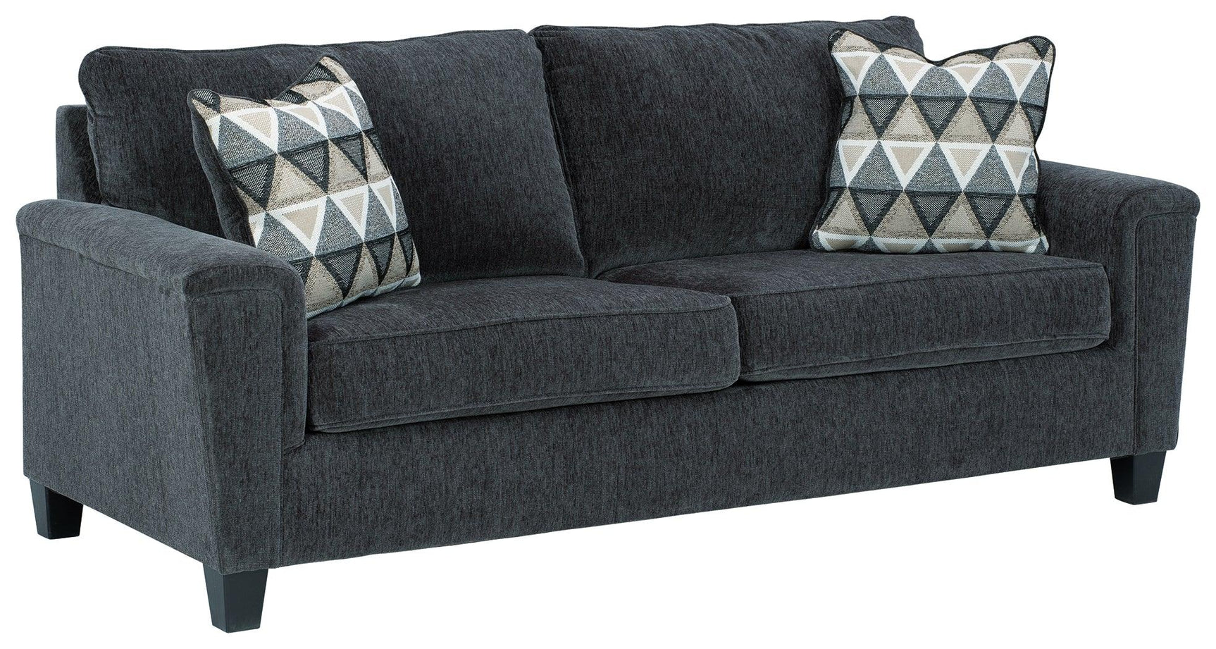 Abinger Smoke Chenille Sofa - Ella Furniture