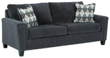 Abinger Smoke Chenille Queen Sofa Sleeper - Ella Furniture