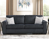 Altari Slate Chenille Sofa - Ella Furniture