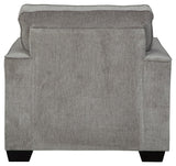 Altari Alloy Chenille Chair - Ella Furniture