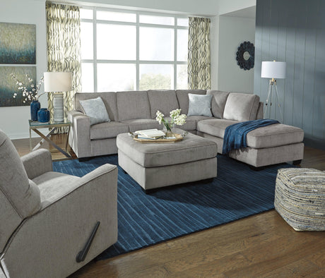 Altari Alloy Chenille 2-Piece Sectional With Chaise 87214S2 - Ella Furniture