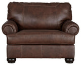 Beamerton Vintage Leather Oversized Chair - Ella Furniture