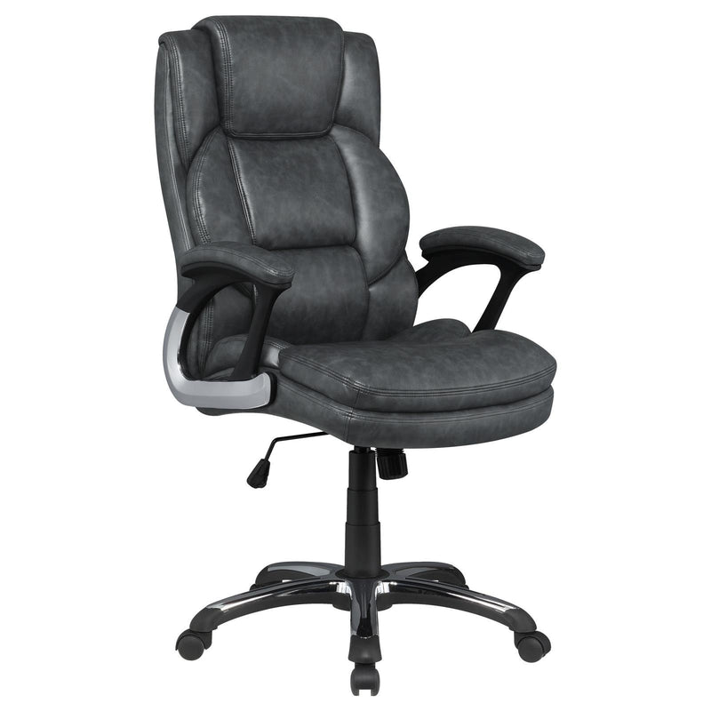 Dark Grey Office Chair 881183 - Ella Furniture