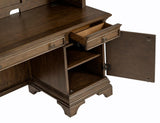 Hartshill Credenza With Power Outlet Burnished Oak 881282 - Ella Furniture