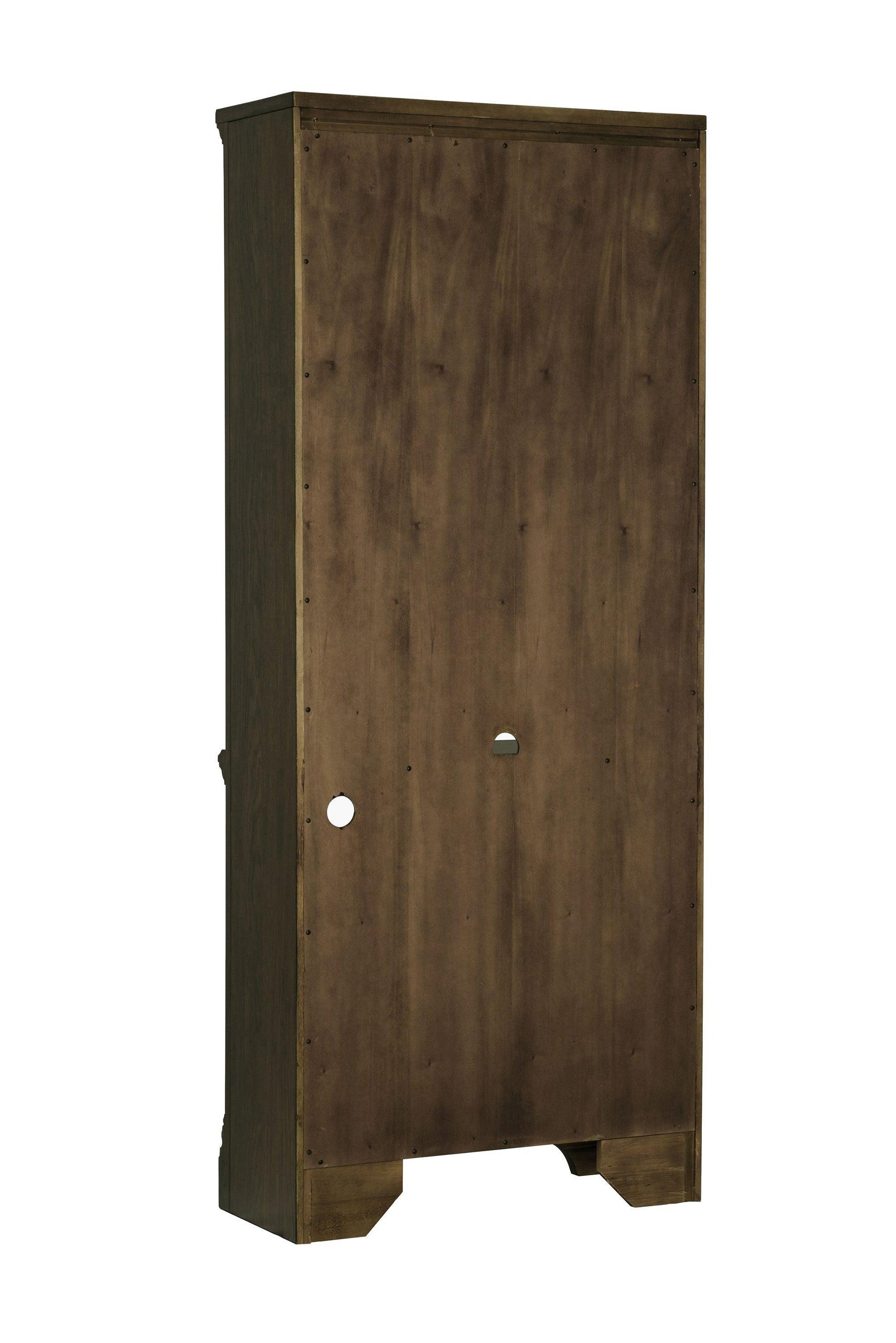 Hartshill 5-Shelf Bookcase Burnished Oak - Ella Furniture