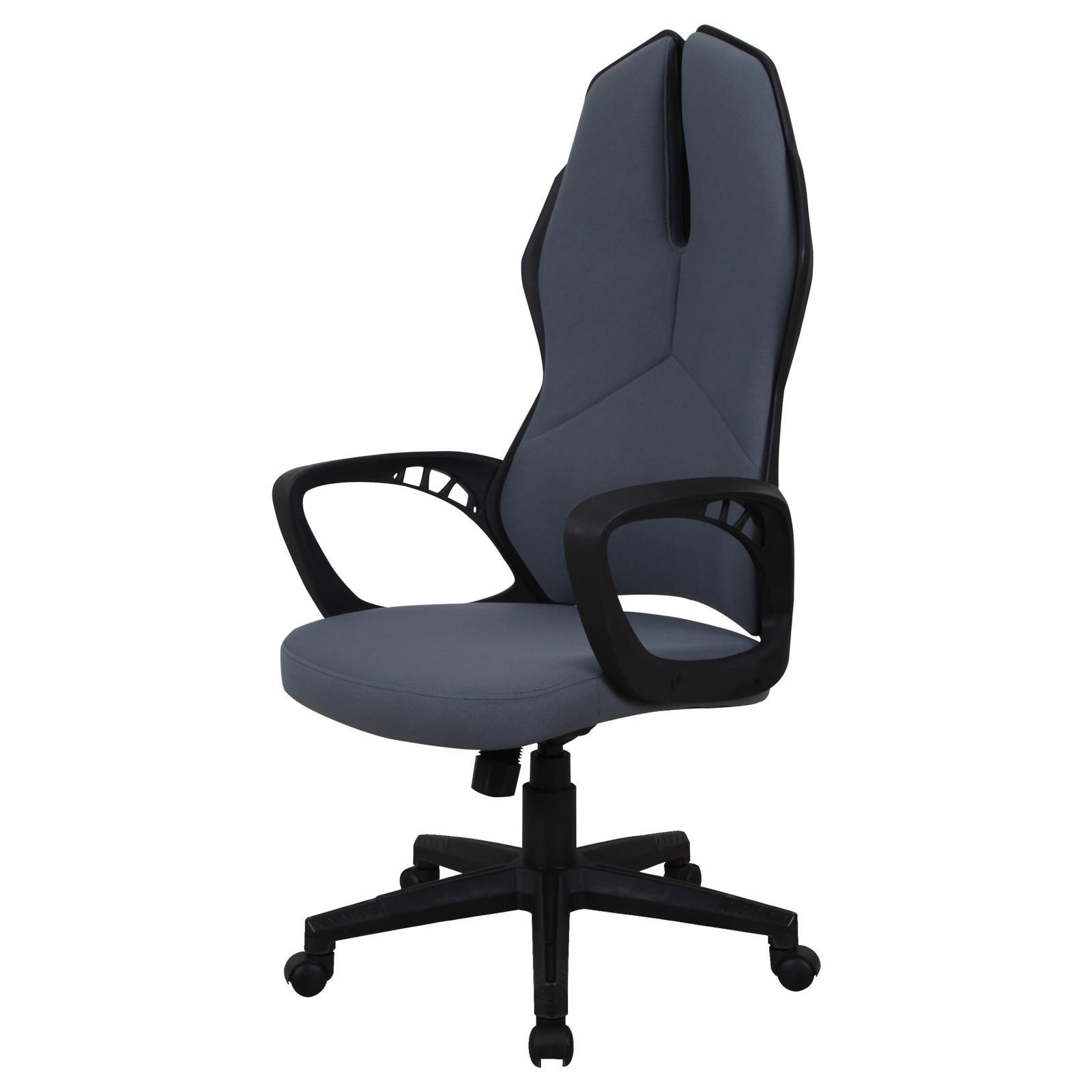 Grey Upholstered Office Chair 881366 - Ella Furniture