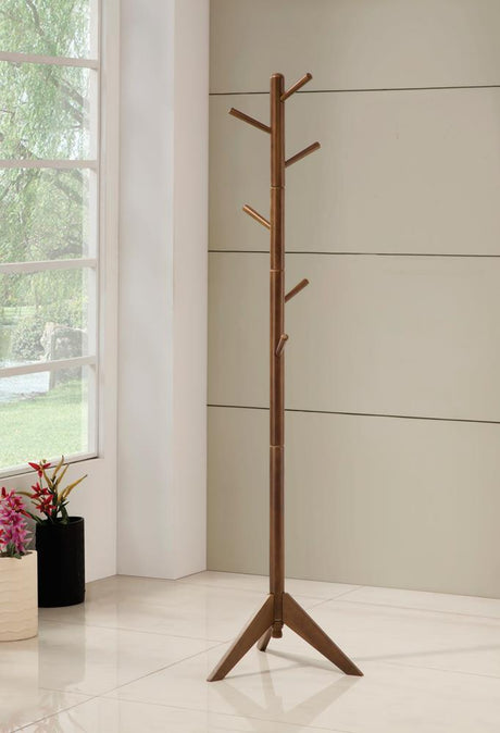 Brown Coat Rack 900633 - Ella Furniture