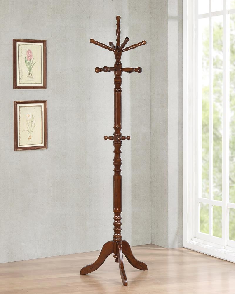 Tabacco Brown Coat Rack 900769 - Ella Furniture