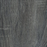 Alison Accent Table Weathered Grey And Clear - Ella Furniture