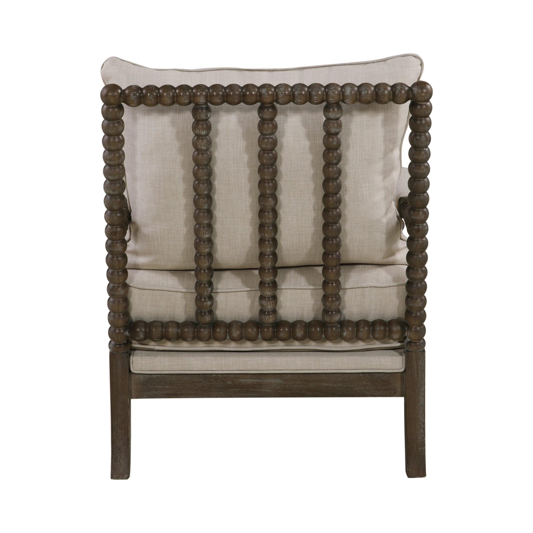 Blanchett Cushion Back Accent Chair Oatmeal And Natural - Ella Furniture