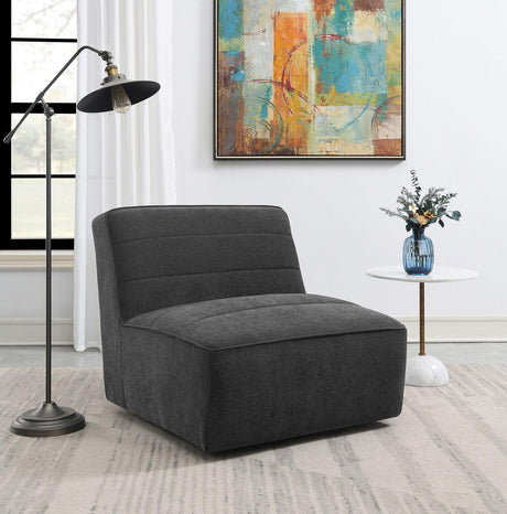 Swivel Armless Chair 905713 - Ella Furniture