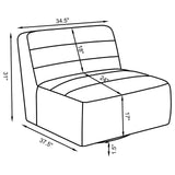Swivel Armless Chair 905713 - Ella Furniture