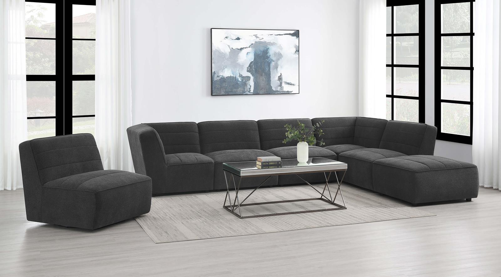 Swivel Armless Chair 905713 - Ella Furniture