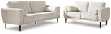 Caladeron Sandstone Sofa And Loveseat - Ella Furniture