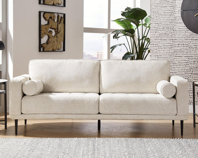 Caladeron Sandstone Chenille Sofa - Ella Furniture