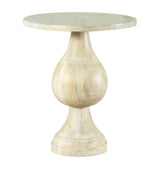 Dianella Round Pedestal Accent Table - Ella Furniture