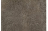 Franklin Brown Modern Traditional Solid Wood And Plywood Faux Leather Upholstery Sofa - Ella Furniture