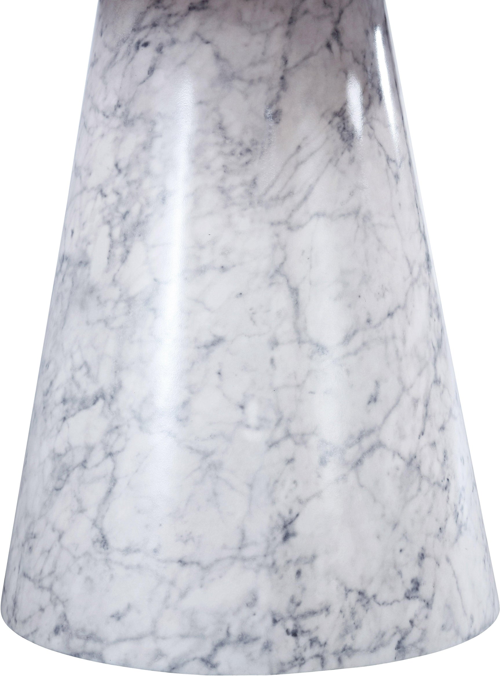 Omni White 48" Dining Table - Ella Furniture