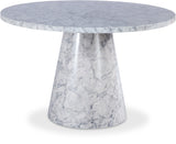 Omni White 48" Dining Table - Ella Furniture