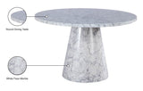 Omni White 48" Dining Table - Ella Furniture