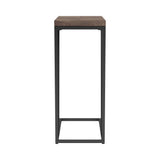 Sergio Chevron Rectangular Accent Table Tobacco - Ella Furniture