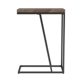 Sergio Chevron Rectangular Accent Table Tobacco - Ella Furniture
