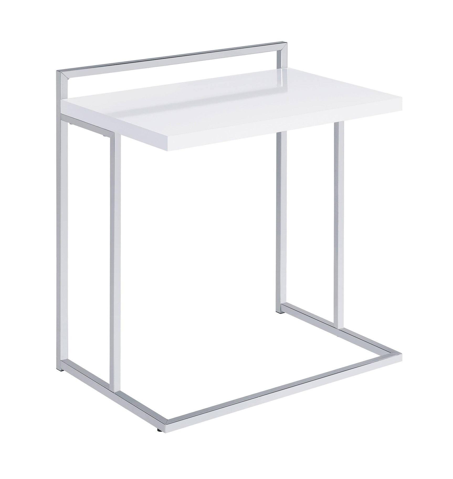 Dani Rectangular Snack Table With Metal Base - Ella Furniture