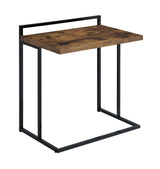 Dani Rectangular Snack Table With Metal Base 936122 - Ella Furniture