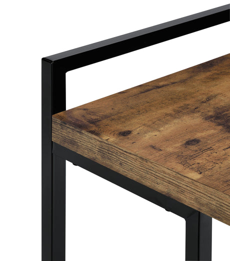 Dani Rectangular Snack Table With Metal Base 936122 - Ella Furniture