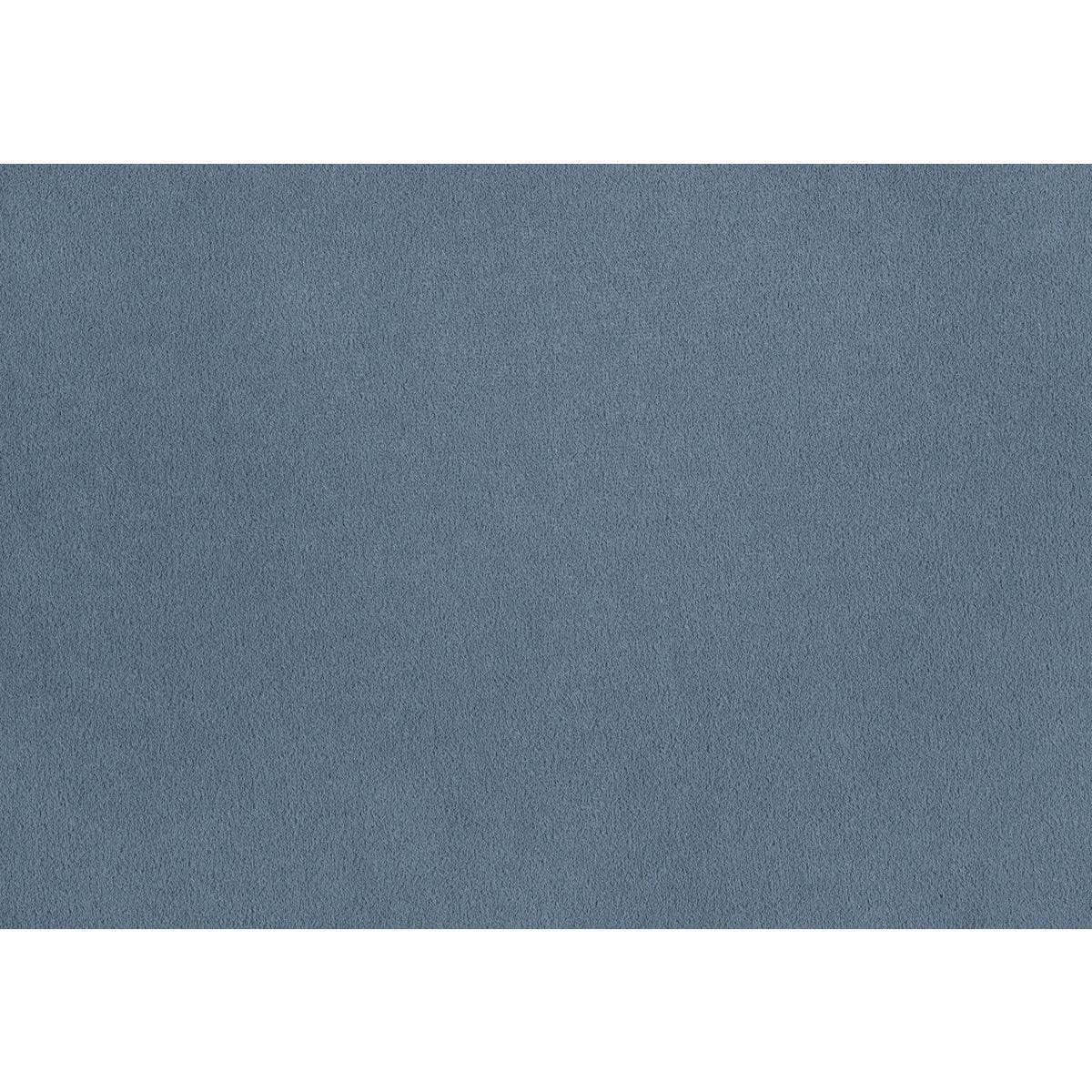 Greenway Blue Solid Wood Velvet Fabric Upholstery Convertible Studio Sofa With Pull-out Bed - Ella Furniture