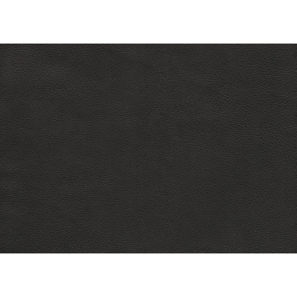 Spivey Dark Gray Wood Top Grain Leather Where The Body Touches, All Else Faux Leather Love Seat - Ella Furniture