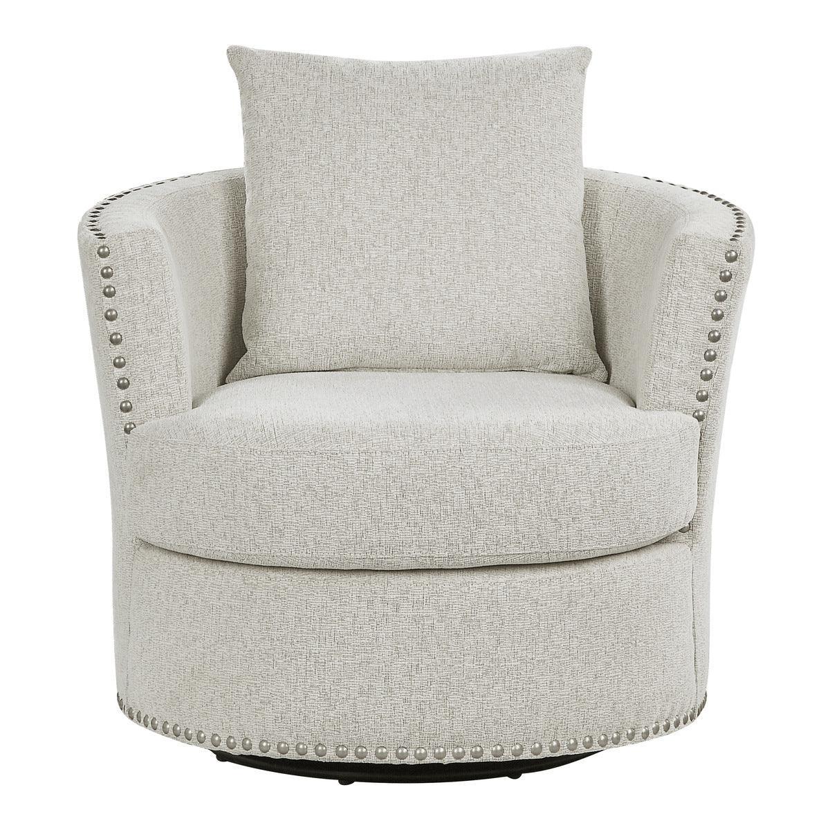 Morelia Beige Traditional Solid Wood And Plywood Chenille Fabric Upholstery Chair - Ella Furniture