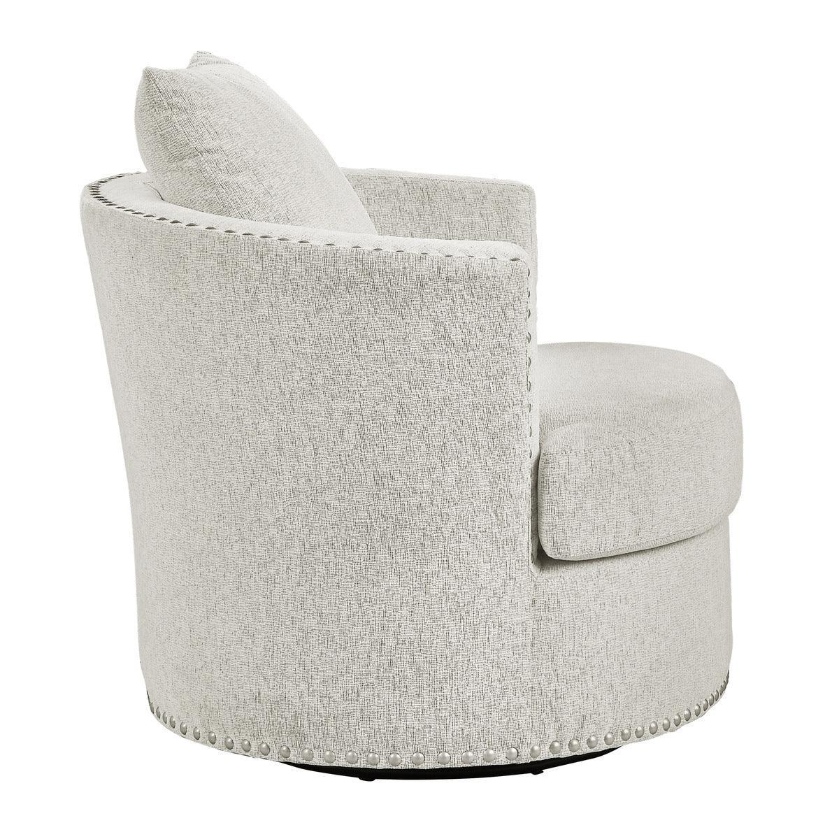 Morelia Beige Traditional Solid Wood And Plywood Chenille Fabric Upholstery Chair - Ella Furniture