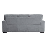 Morelia Gray Casual Contemporary Solid Wood And Plywood Chenille Fabric Upholstery Sofa - Ella Furniture