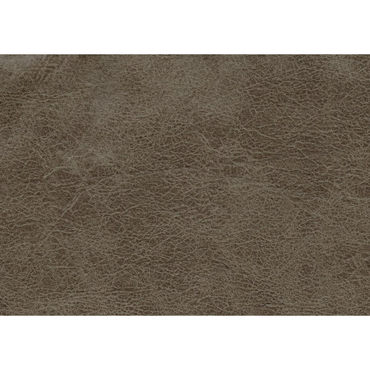 Centeroak Sandy Brown Polished Microfiber Upholstery Double Reclining Loveseat With Center Console - Ella Furniture