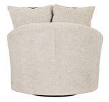 Soletren Stone Chenille Accent Chair - Ella Furniture
