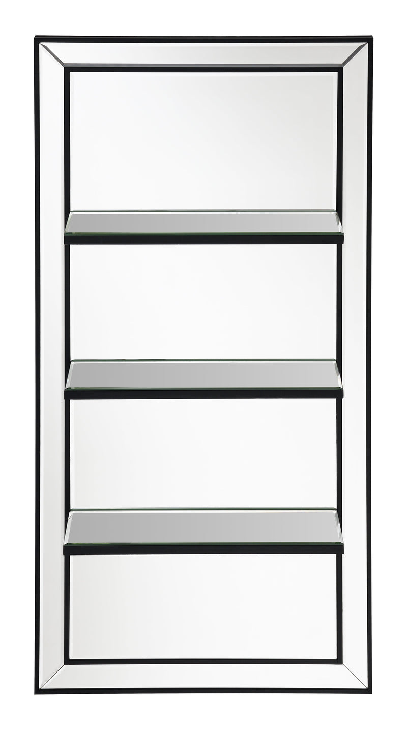 Oriel 3-Shelf Rectangle Wall Mirror - Ella Furniture