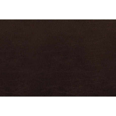 Center Hill Brown Solid Wood Premium Faux Leather Upholstery Double Glider Reclining Love Seat - Ella Furniture