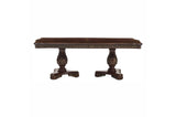 Deryn Park Cherry Traditional Solid Wood Plush Upholstered Seat Rectangular Dining Room Set - Ella Furniture