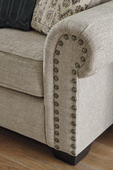 Zarina Jute Chenille Sofa - Ella Furniture