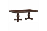 Deryn Park Cherry Traditional Solid Wood Plush Upholstered Seat Rectangular Dining Room Set - Ella Furniture