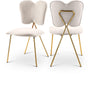 Angel Cream Velvet Dining Chair - Ella Furniture
