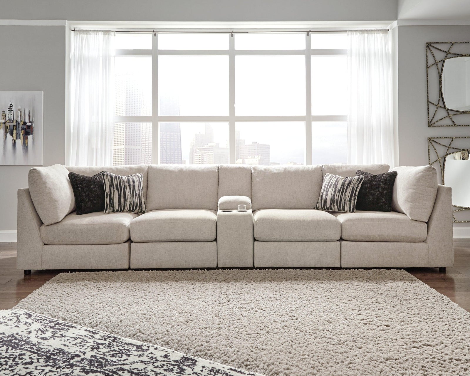 Kellway Bisque 5-Piece Sectional