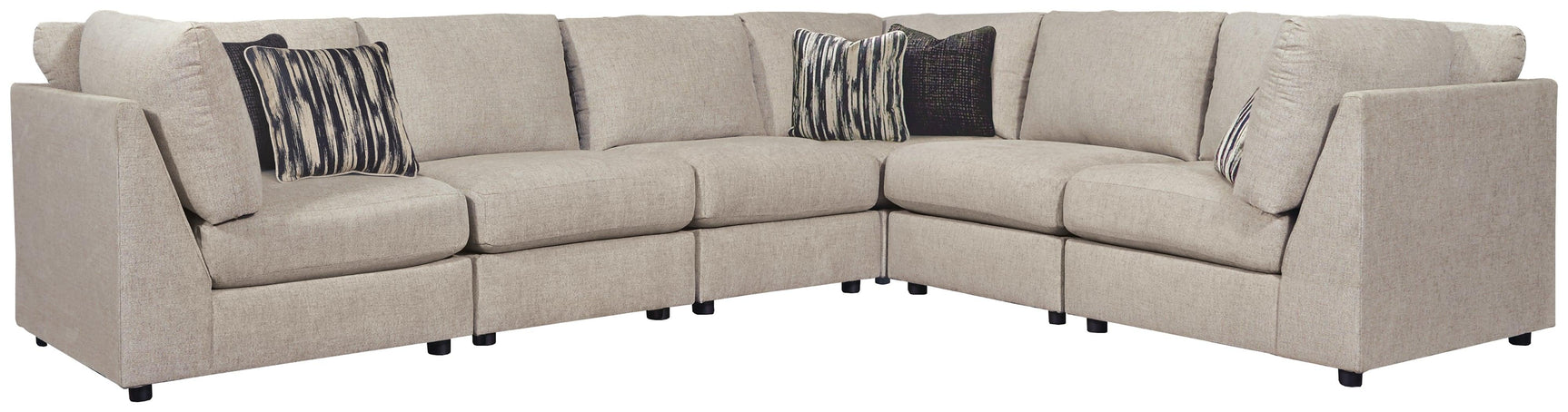 Kellway Bisque 6-Piece Sectional - Ella Furniture